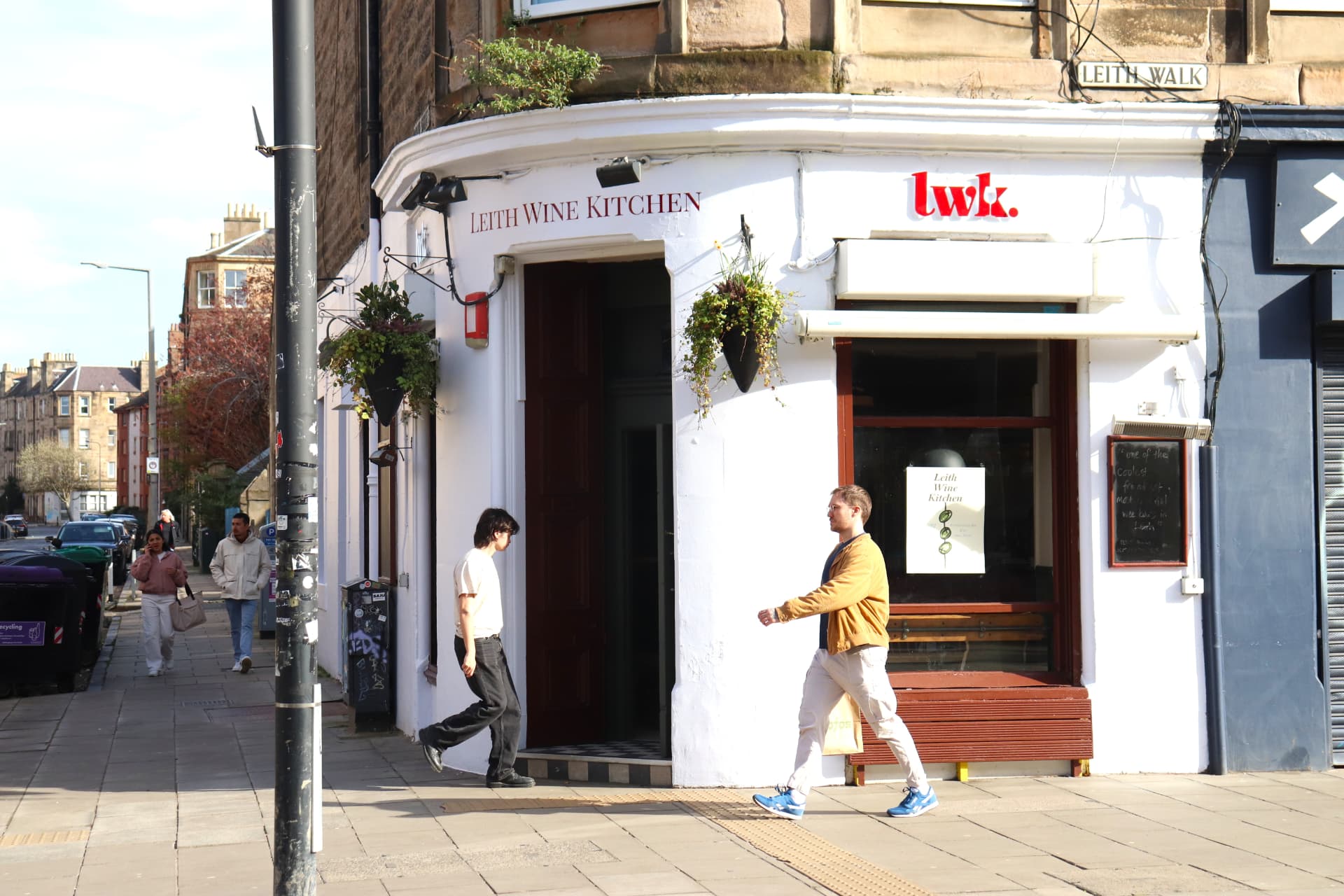 Leith Wine Kitchen on Leith Walk